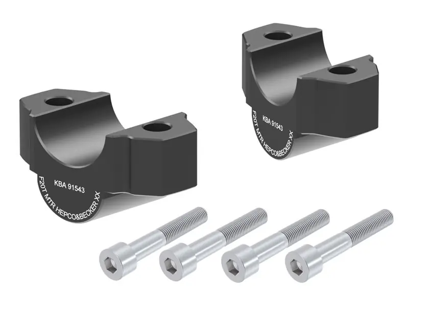 Podwyższenie kierownicy Yamaha Niken/GT 20mm, czarne Hepco & Becker 42354565 20 01 Promocja