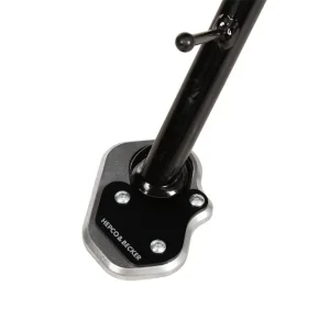 Bezpieczne zakupy Płyta pod stopkę boczną srebrno-czarna Triumph Scrambler 400 XC Hepco & Becker 42117691 00 91