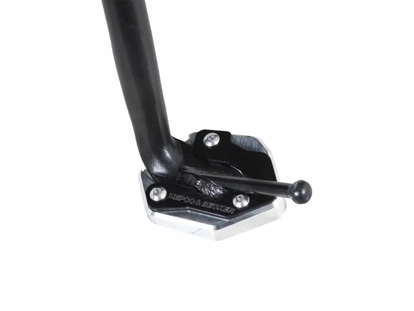 Super okazja Poszerzenie stopki bocznej srebrno-czarne Yamaha Tracer 7/GT/Y-AMT Hepco & Becker 42114586 00 91