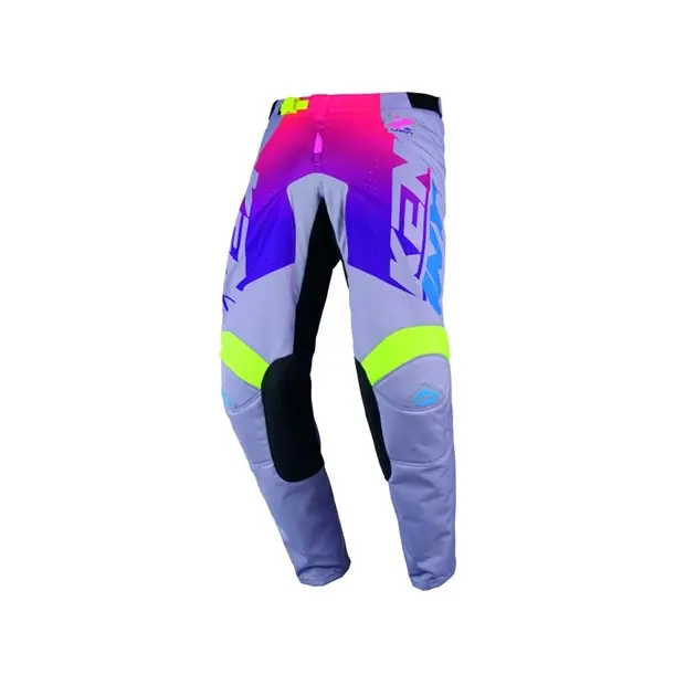Niska cena Spodnie cross/enduro Track Zoom Grey/White XL (36) Kenny Racing 261-6203012-3603