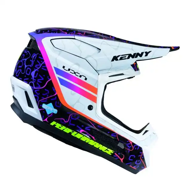Kask Cross/Enduro Performance ERT Graphic + Wave Black White Czarny/Biały Rozmiar M KENNY RACING 261-0202013-5500 Premium