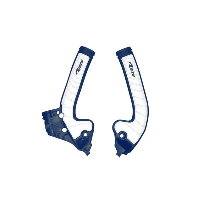 Osłony ramy BI-MATERIAL SUPER GRIP Husqvarna TC 85 Niebieski/Biały RACETECH PRTKTMBLBN5 Hit cenowy