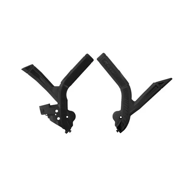 Osłony ramy (komplet) Bi-material Super Grip Beta RR 250/300/350/390/430 / 480 Czarny Racetech PRTBETNR002 Dostępne od ręki
