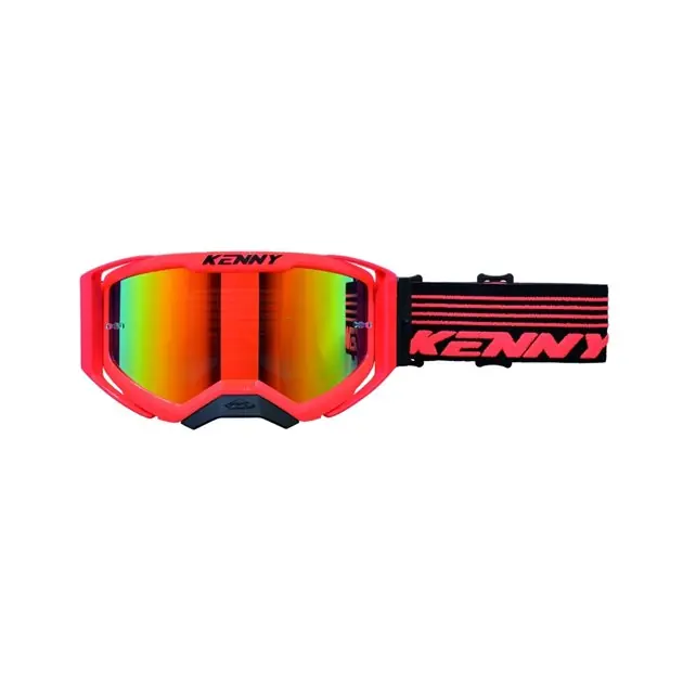 Kenny Racing Gogle Performance EVO 2 Neon Orange Lustro pomarańczowy fluo/czarny 251-0702011-96 Rabat