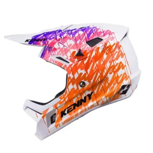 Hit sprzedaży Kask rowerowy MTB Decade Graphic Lunis White Rozmiar S (MIPS) Kenny Racing 252-200-7050-5400
