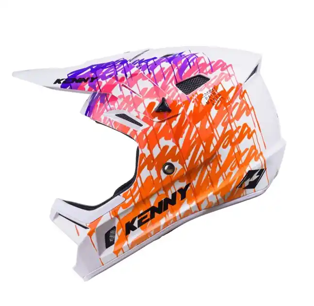 Hit sprzedaży Kask rowerowy MTB Decade Graphic Lunis White Rozmiar S (MIPS) Kenny Racing 252-200-7050-5400