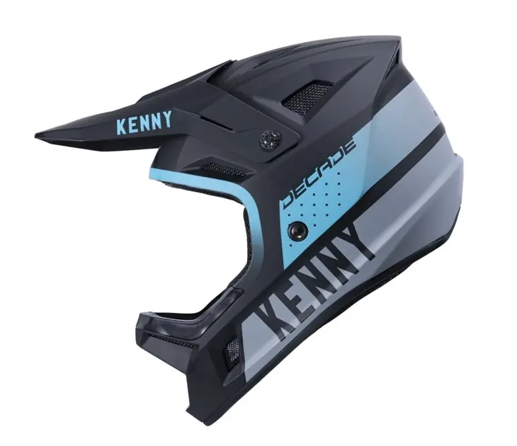 Kask Rowerowy MTB Decade Smash Black/Turquoise Rozmiar L (MIPS) Kenny Racing 232-2007050-5602 Nowość