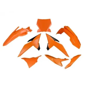 Komplet plastików KTM SX 85 OEM czarny/pomarańczowy RACETECH KITKTM-OEM-885 Dostępne od ręki