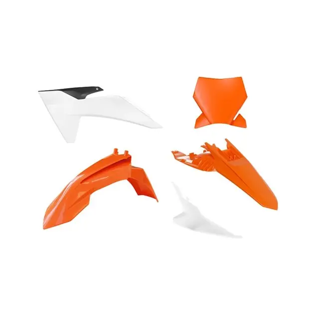 Komplet plastików KTM SX 65 OEM pomarańczowy/biały / czarny RACETECH KITKTM-OEM-165 Do wyczerpania zapasów