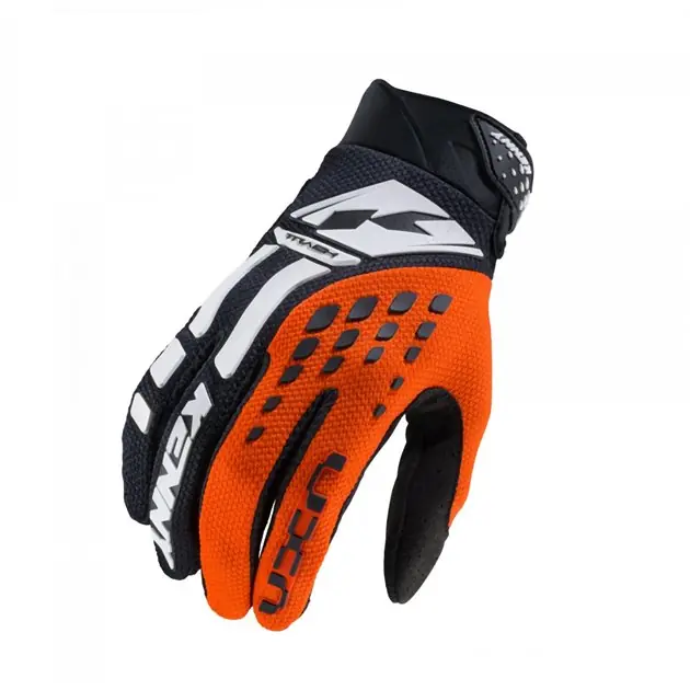 Wyjątkowa oferta Kenny Racing Rękawice Cross/Enduro Track Junior Orange L(6 lata) 251-2803202-0406