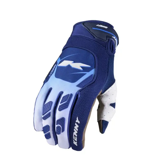 Najlepsza cena Rękawice Cross/Enduro Safety Blue L Kenny Racing 251-2905011-1002