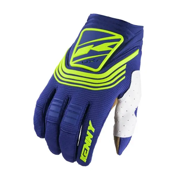 Kenny Racing Rękawice Cross/Enduro Titanium Navy Niebieski/Żółty Fluo M 241-2601011-0932 Oferta czasowa