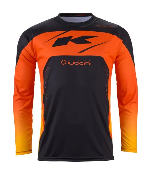 Koszulka Cross/Enduro Kenny Racing Track Kid/Junior Neon Grey/Orange ROZMIAR XXXXS 241-3403023-50 Najlepsza cena