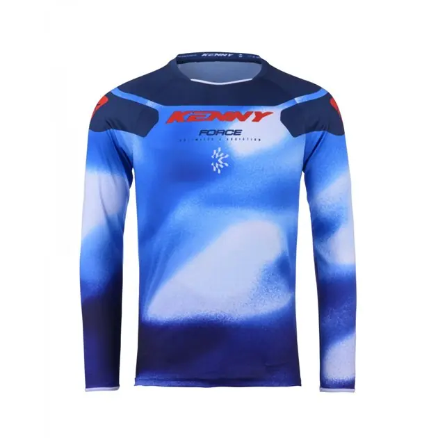 Koszulka Cross Enduro Force Fog Blue Niebieski/Czerwony XL Kenny Racing 251-3504011-5702 Kup online
