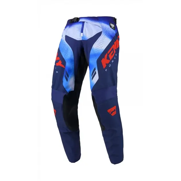 Nowy Spodnie Cross Enduro Force Fog Blue Niebieski/Czerwony XL (36) Kenny Racing 251-6104011-3602