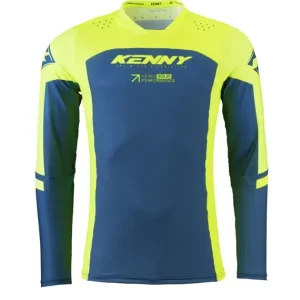 Koszulka cross/enduro Kenny Racing Performance Solid Neon Yellow Niebieski/Żółty fluo XXL 241-3302011-5897 Taniej