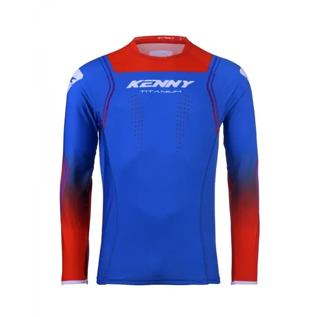 Koszulka cross/enduro Kenny Racing Titanium Patriot Niebieski/Czerwony XXL 251-3301011-5828 Cena promocyjna