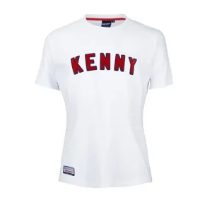 Najlepsza cena Koszulka damska T-shirt Academy Biały M Kenny Racing 231-5004042-5500