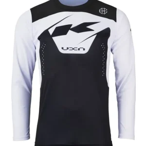 Koszulka rowerowa MTB Elite Black biały/czarny M Kenny Racing 242-3004040-5509 Wyprzedaż