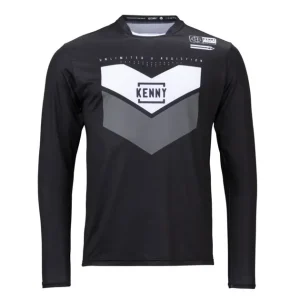 Kenny Racing Koszulka Rowerowa MTB Prolight Black/Grey Czarny/Szary/Biały L 232-3004042-5649 Obniżka ceny