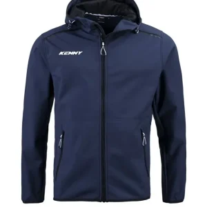 Kenny Racing Kurtka Przeciwdeszczowa Softshell Core Navy Niebieski XXL 231-7806016-5820 Taniej