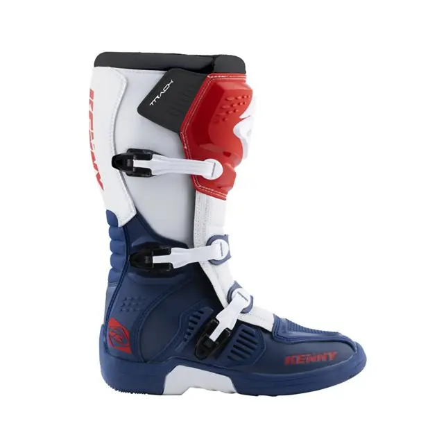 Buty Cross/Enduro Track PATRIOT Niebieski/Biały / Czerwony 41 Kenny Racing 221-7103010-4128 Niska cena