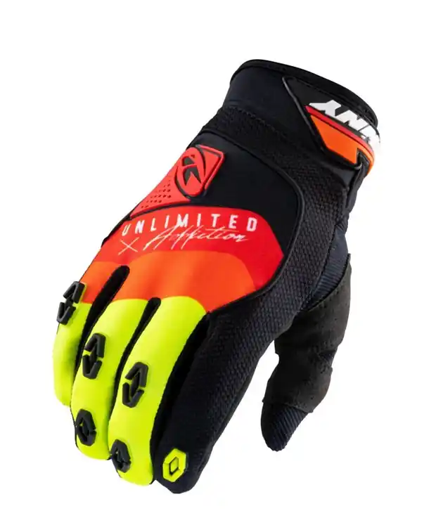 Sprawdź teraz Rękawice cross/enduro Safety Black/Red/Orange XXL Kenny Racing 211-2905011-1248