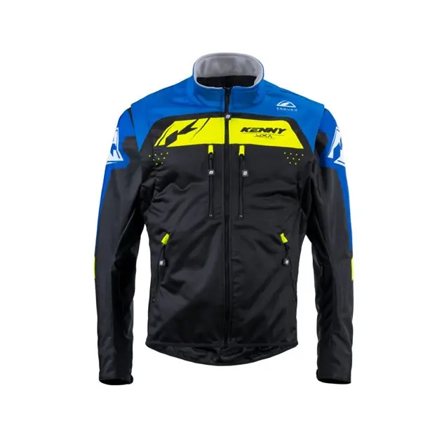 Kurtka Adventure/Enduro Softshell Blue Czarny/Żółty L Kenny Racing 231-3704010-5602 Premium