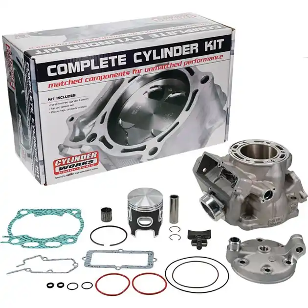 Wysoka jakość Cylinder kompletny Yamaha YZ 250 2T, Fantic XX 250 (66.40mm Nicasil) Cylinder Works 20009-K02