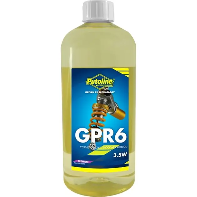 Łatwy zwrot Olej do centralnego amortyzatora Monoshock GPR 6 3.5W 1L Putoline PTL70178