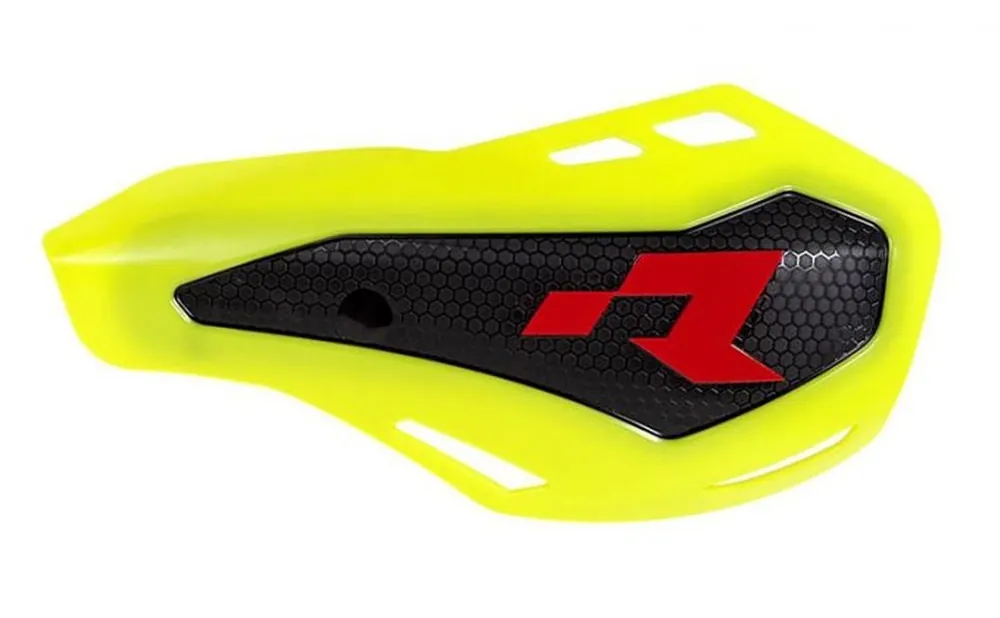 Wysoka jakość Osłony rąk (handbary) HP1 kolor żółty FLUO Racetech KITPMHP1GF0