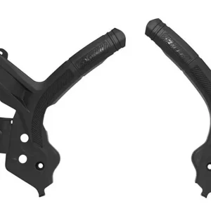 Osłony ramy Bi-Material Super Grip KTM SX 125/150/250, SXF 250/350/450, EXC/EXCF 150/250/350/450 czarne RACETECH PRTKTMNR002 Wysoka jakość