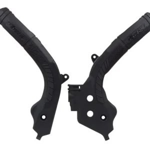Osłony ramy Bi-Material Super Grip KTM SX 125/150/250, EXC/EXCF 250/350/450, SXF 250/350/450 czarne RACETECH PRTKTMNR001 Wyprzedaż
