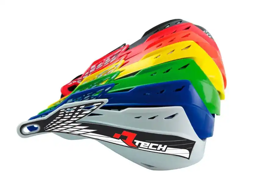Plastiki zamienne do osłon rąk Gladiator EASY/ALU czerwone Racetech REPPMGLRS00 Bezpieczne zakupy