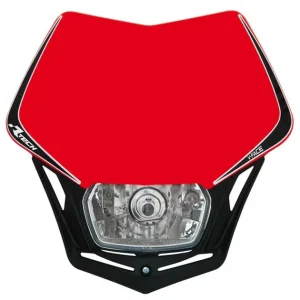 Oferta Lampa przednia Husqvarna V-Face Czerwony/Czarny RACETECH MASKRSNR008