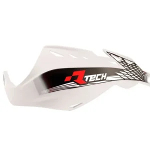 Dodaj do koszyka Osłony rąk HANDBARY Gladiator Easy Biały (Z mocowaniami 22,2mm i 28,6mm) RACETECH KITPMGLBN08