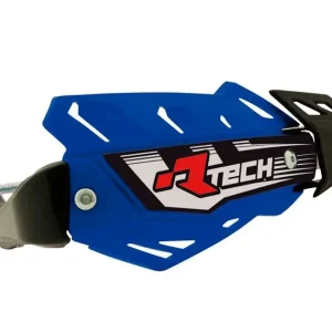 Nowość Osłony rąk (handbary) FLX ATV/QUAD Niebieski (Z 3 RODZAJAMI MOCOWAŃ DO KIEROWNICY) RACETECH (RTECH) KITPMATVBLF
