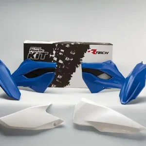 Wyjątkowa oferta Komplet plastików Husaberg TE/FE 125/250/300/350/450 / 501 OEM Niebieski Biały RACETECH (RTECH) KITHBG-OEM-400