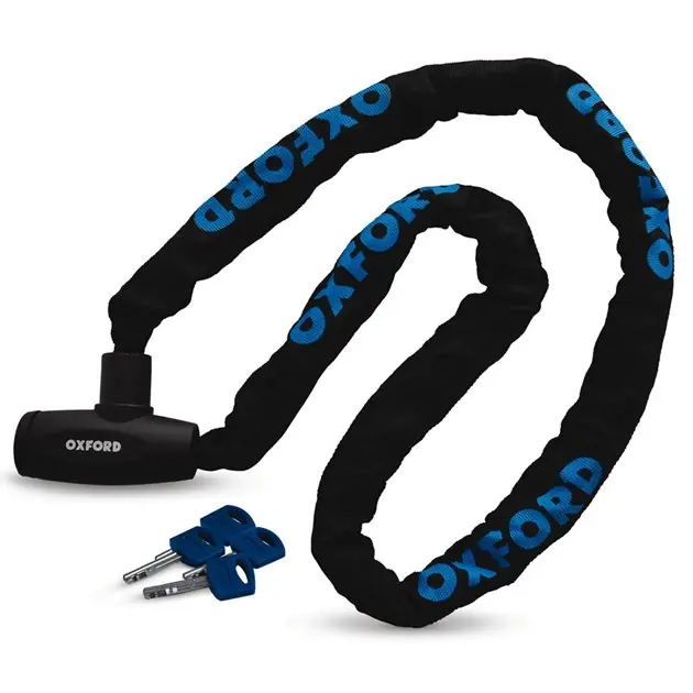 Bestseller Łańcuch do motocykla GP Chain Lock Oxford 1,5 metra, średnica oczka 8mm LK105