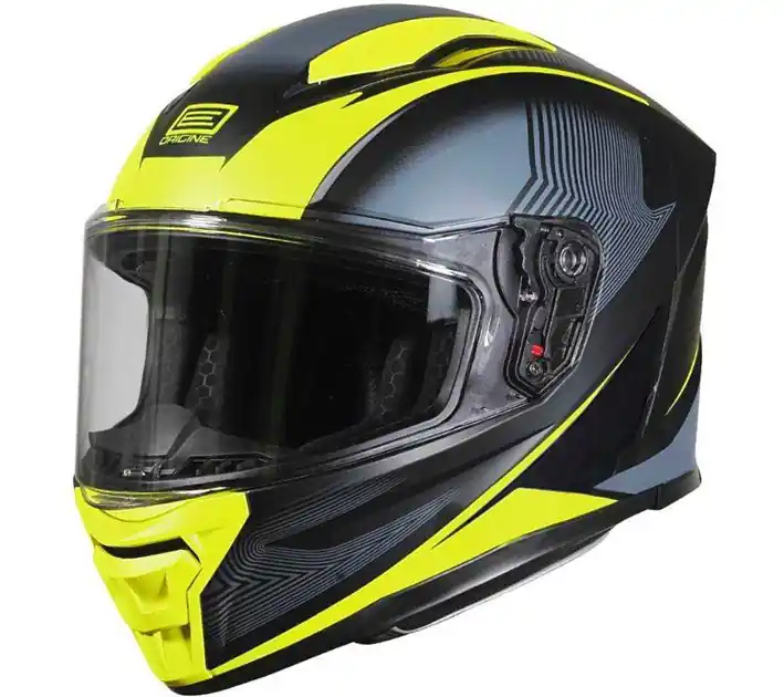 Bezpieczne zakupy Kask ORIGINE PISTA ELEMENTARY matt fluo yellow black XL