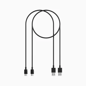 Łatwy zwrot Wodoodporne kable USB-A - USB-C do głowic z ładowaniem indukcyjnym Quad Lock QLP-MWC-USB