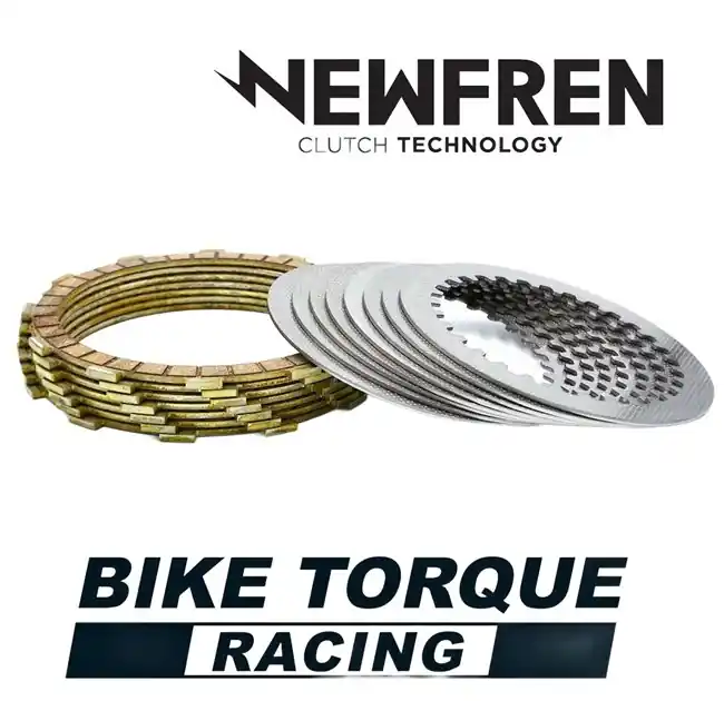 Nowy Tarcze sprzęgłowe z przekładkami RACING Kawasaki ZX-7RR/9R NINJA Newfren F2720SR