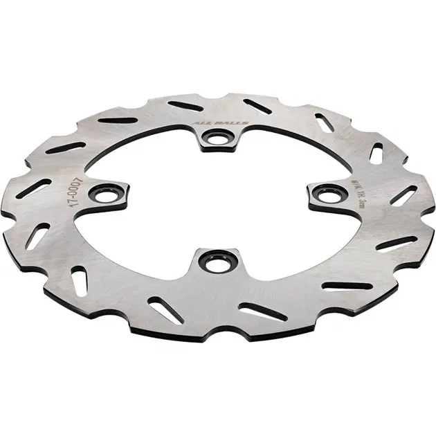 Tarcza hamulcowa przód Kawasaki KVF 360 A/B/C Prairie, 650 Brute Force/Prairie, 700 Prairie, 750 Brute Force, Suzuki LTV-700F Twin Peaks (200x84x3,5mm) (4x10,5mm) ALL BALLS 18-0007 Promocja