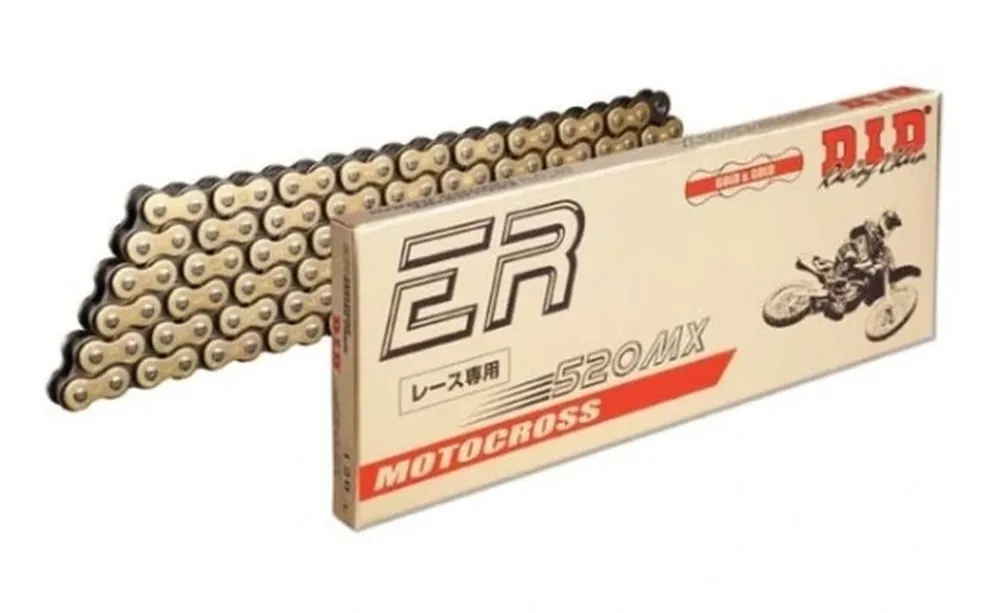 Łańcuch napędowy 520 MX 96 G&B złoty DID 520MX-96 Super okazja