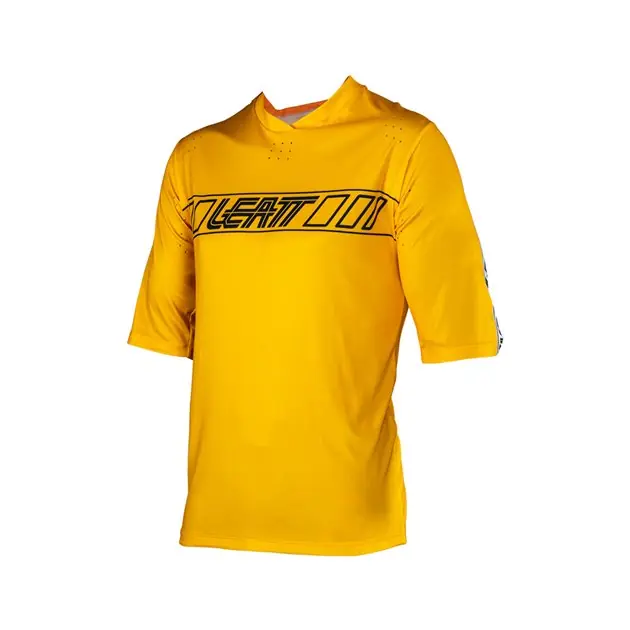 Tylko dziś Koszulka rowerowa MTB ENDURO 3.0 Jersey Gold Rozmiar L LEATT 5024120513