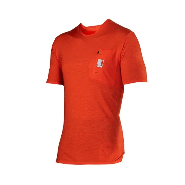 Koszulka rowerowa MTB ALLMTN 2.0 Jersey Glow Czerwony Rozmiar M LEATT 5024130122 Taniej