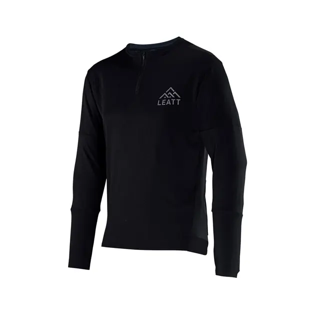 Bestseller Koszulka rowerowa MTB Trail 4.0 Jersey Black rozmiar L Leatt 5024130363