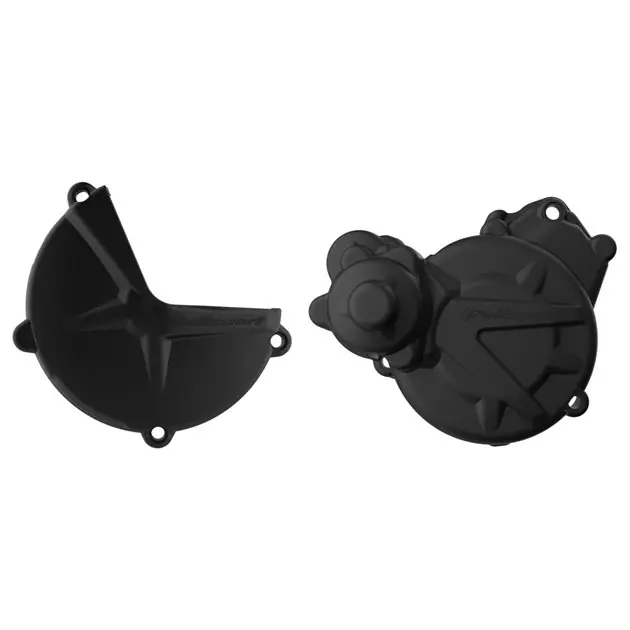 Zestaw osłon pokryw alternatora i sprzęgła GAS GAS EC/XC 250/300 czarny Polisport 91002 Obniżka ceny