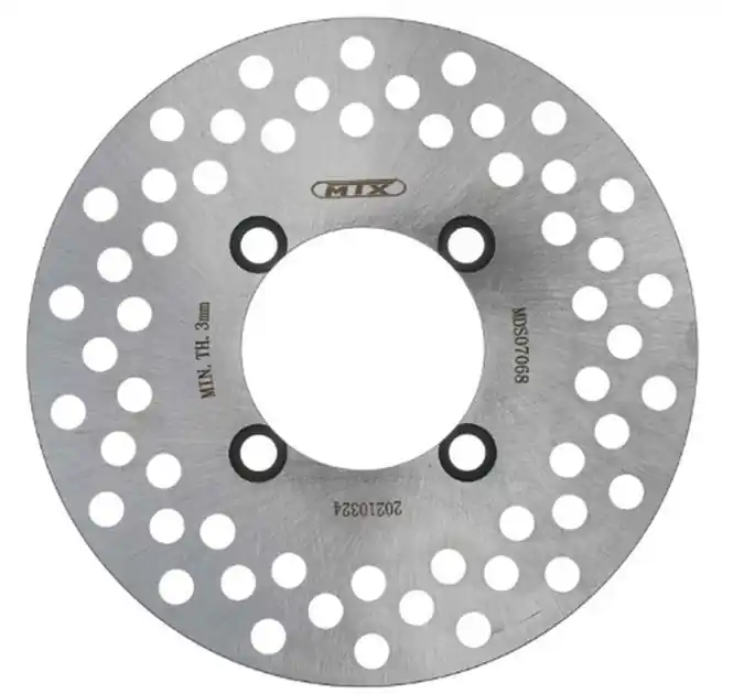 Oferta limitowana Tarcza hamulcowa przód Aprilia MX 50, Pegaso 50, RX, Yamaha DT 50 (230x112x4,5mm) MTX PARTS MDS07068