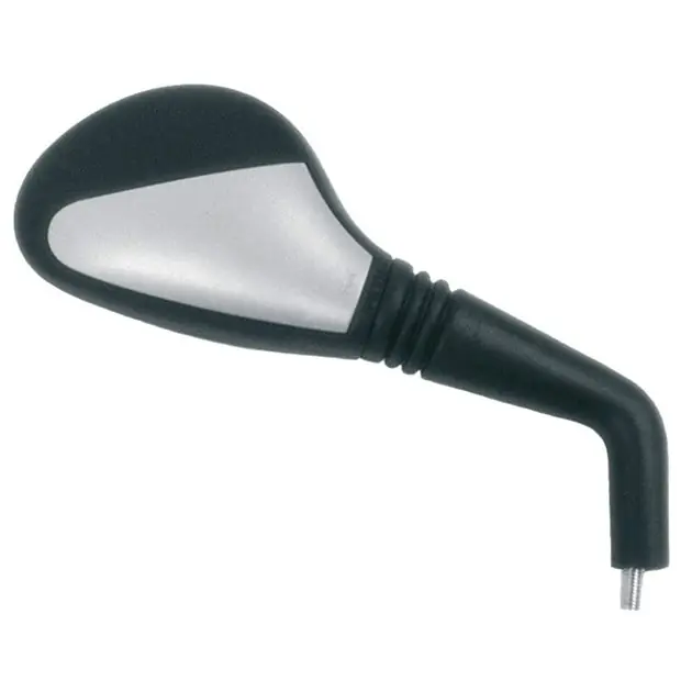 Wyjątkowa oferta Lusterko prawe, gwint 8mm lewy, czarny/srebrny MBK YQ, Yamaha YQ 50/100 Vicma 1084150001